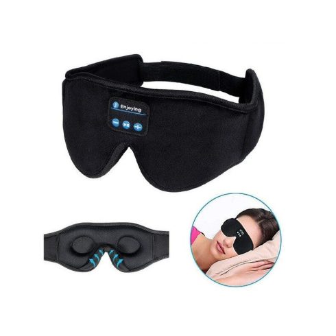 Többfunkciós Bluetooth lejátszós alvómaszk, szemfedő, szemmaszk, vezeték nélküli fejhallgató