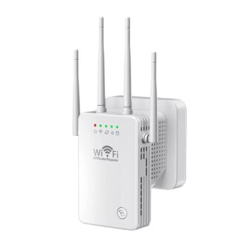 Erőteljes WiFi jelerősítő 4 antennával - Ha vastagok a falak...